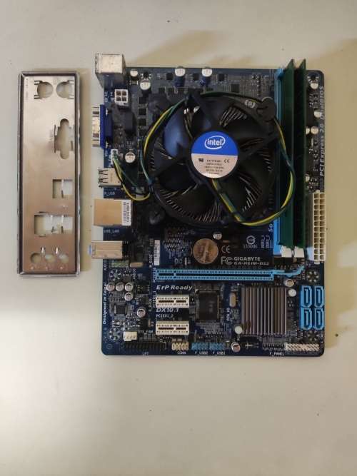 Intel Core i5 2400 Quad Core Motherboard Combo**Gigabyte H61 MotherBoard**8GB DDR3 Ram**CPU Cooler