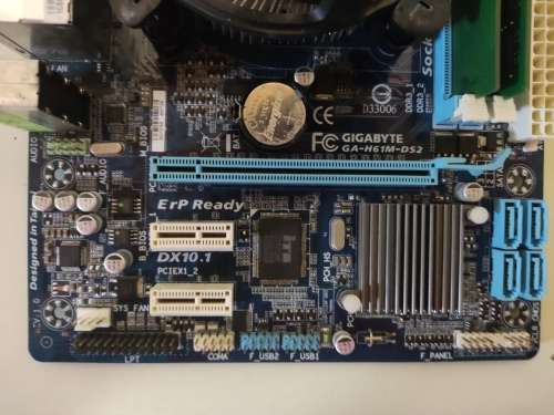Intel Core i5 2400 Quad Core Motherboard Combo**Gigabyte H61 MotherBoard**8GB DDR3 Ram**CPU Cooler