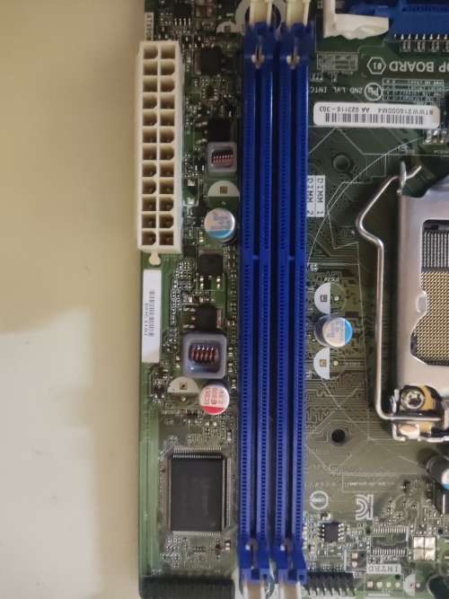 Intel D61 Motherboard**No Display and No Beeps Codes**Sold for parts or repair**