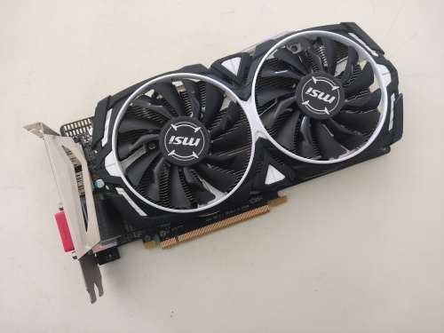MSI Armor RX570 4GB GDDR5 OC Graphics Card**HDMI**Dual Fans**8 Pin PCIe Power Cable needed**