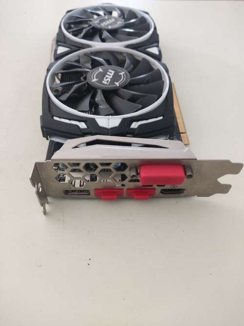 MSI Armor RX570 4GB GDDR5 OC Graphics Card**HDMI**Dual Fans**8 Pin PCIe Power Cable needed**