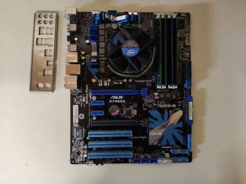 Intel Core i7 Motherboard Combo**Asus P7P55D Gaming Motherboard**8GB DDR3 Ram**Intel CPU Cooler