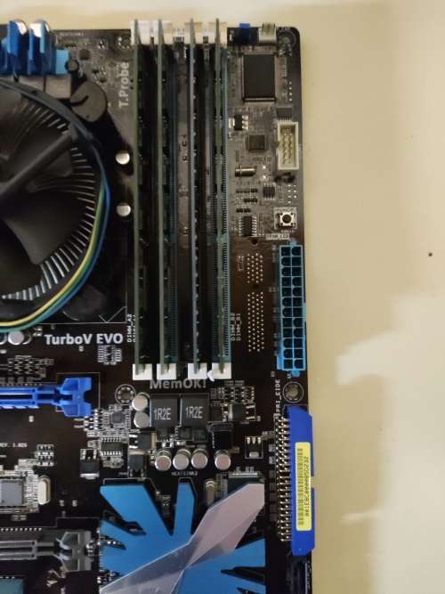 Intel Core i7 Motherboard Combo**Asus P7P55D Gaming Motherboard**8GB DDR3 Ram**Intel CPU Cooler