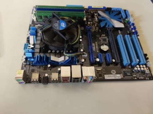 Intel Core i7 Motherboard Combo**Asus P7P55D Gaming Motherboard**8GB DDR3 Ram**Intel CPU Cooler