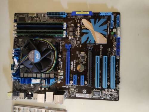 Intel Core i7 Motherboard Combo**Asus P7P55D Gaming Motherboard**8GB DDR3 Ram**Intel CPU Cooler