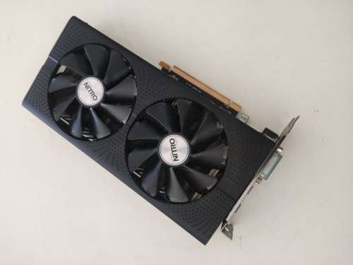 8GB Graphics**AMD Radeon RX480**Sapphire Nitro + with RGB Lighting Effects**8 Pin Power needed**