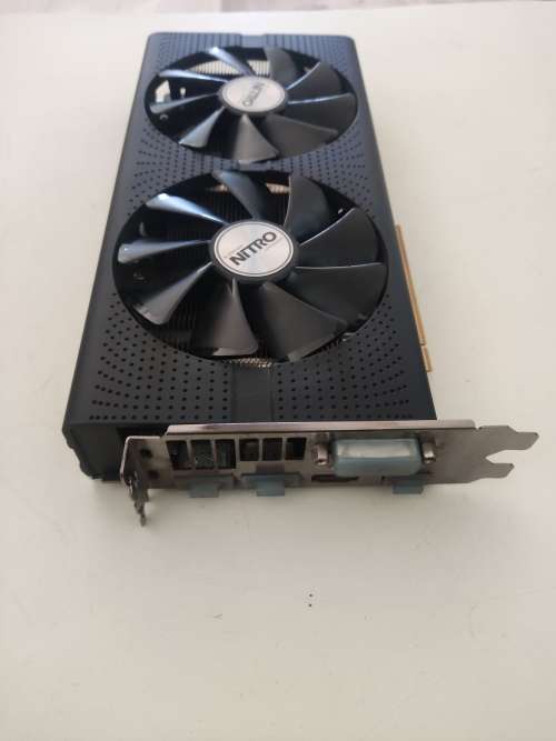 8GB Graphics**AMD Radeon RX480**Sapphire Nitro + with RGB Lighting Effects**8 Pin Power needed**