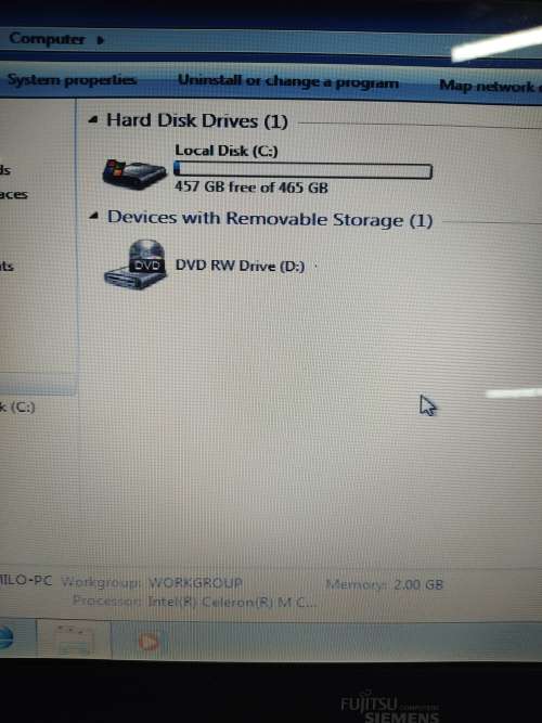 Siemens Amilo Intel Celeron Laptop**500GB**2GB Ram**Windows 7 Ultimate**