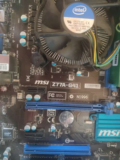 Intel Core i7 3770 @ 3.9GHz Quad Core and 8 Threads with Gaming MSI Motherboard with 4 Ram slots