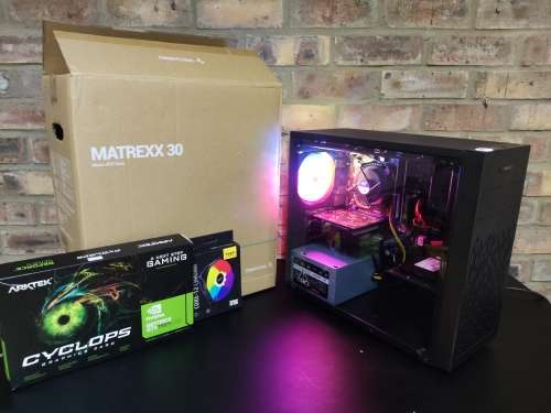 **Gaming PC**Intel Core i7 Quad Core**GTX750 ti**8GB Ram**256GB SSD**MSI Gaming Motherboard