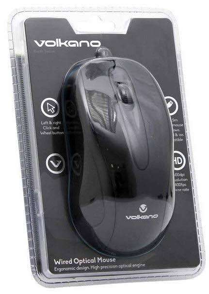 Volkano Wired Optical USB Mouse