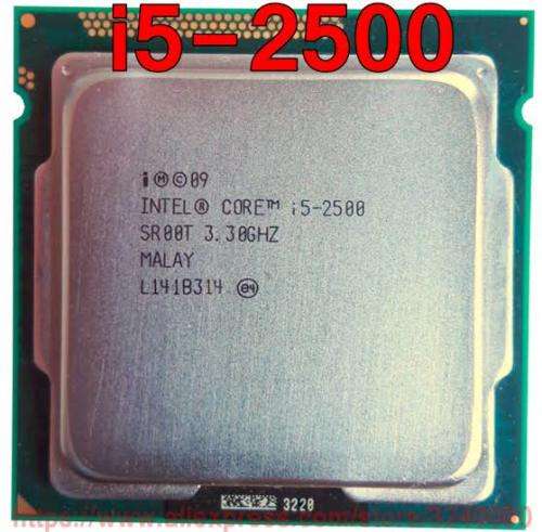 Quad Core intel i5 2500 CPU**2nd Gen**LGA1155**up to 3.7GHz**CPU Only