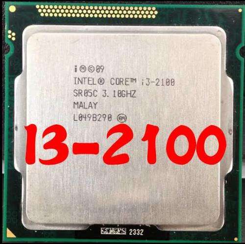 Intel Core i3 2100 @ 3.1GHz**Quad Thread CPU** Second gen CPU**LGA1155**
