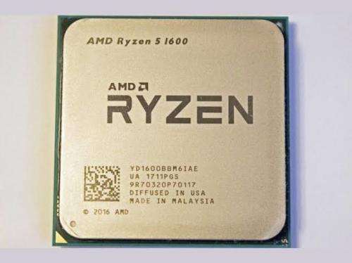AMD Ryzen 5 1600x 6 Cores and 12 Threads CPU @3.6GHz **Please read add**Socket AM4**