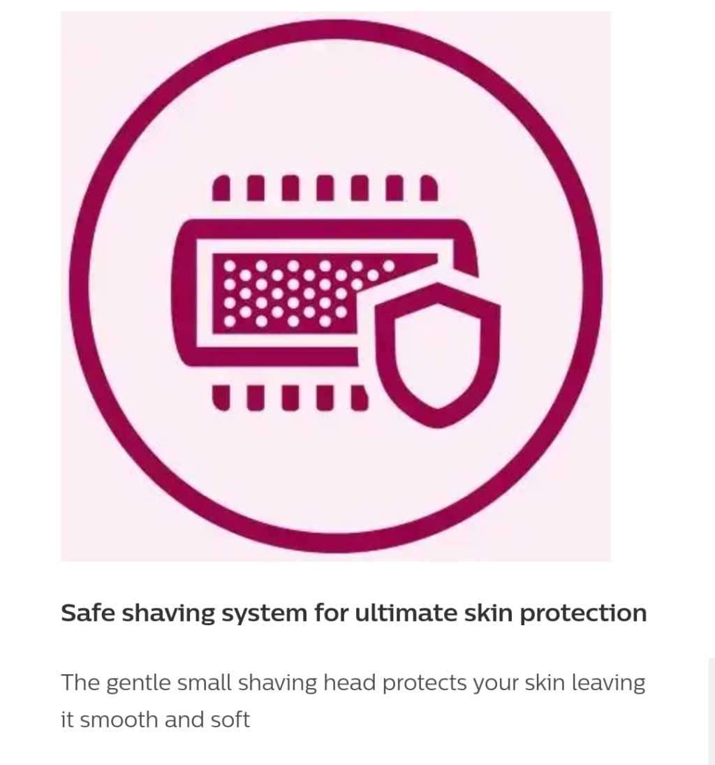 Phillips ladies' shaver - Limited stock