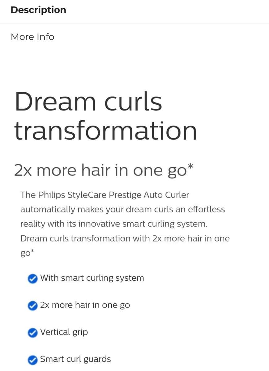 ***Phillips***AUTO CURLER****LIMITED STOCK