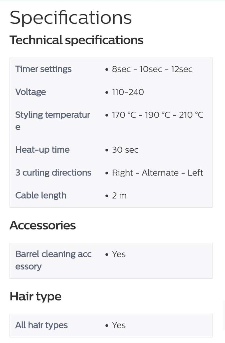 ***Phillips***AUTO CURLER****LIMITED STOCK