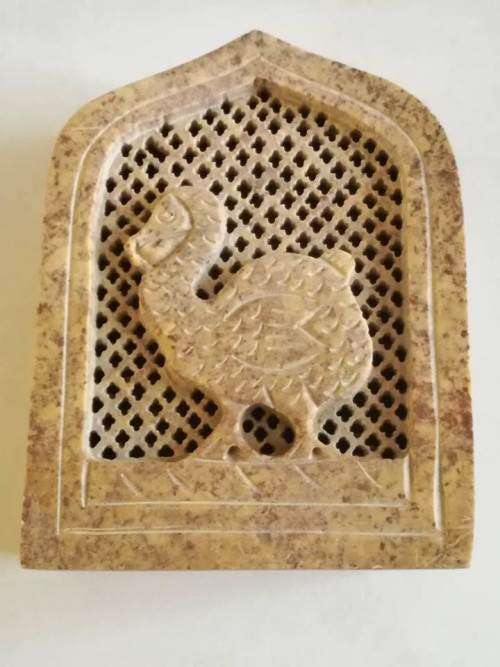 Unique Stone Hand Made Dodo Trinket Box