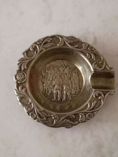 `Clearance Sale` - Decorative Pewter Ashtray