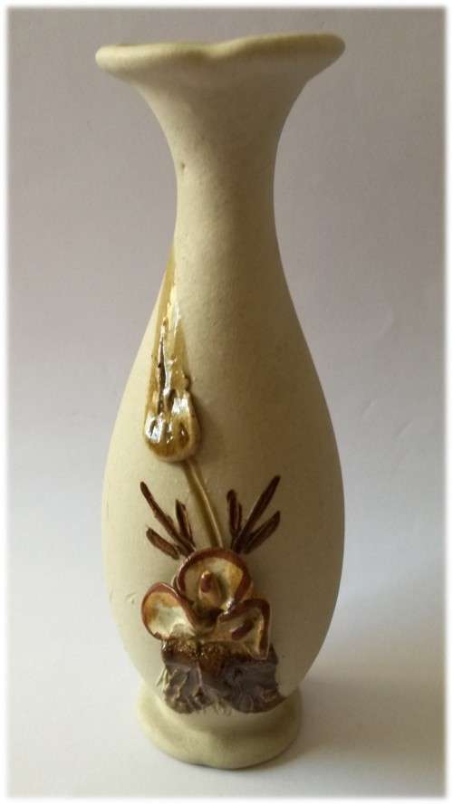 Hand Made Embossed Flower Vase