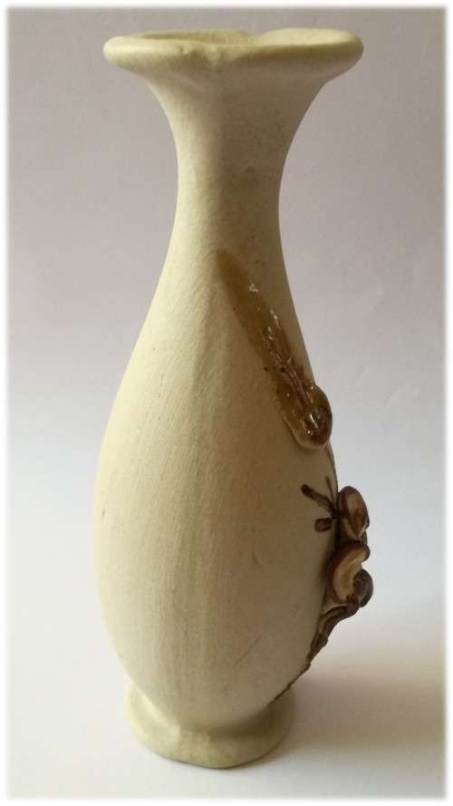 Hand Made Embossed Flower Vase