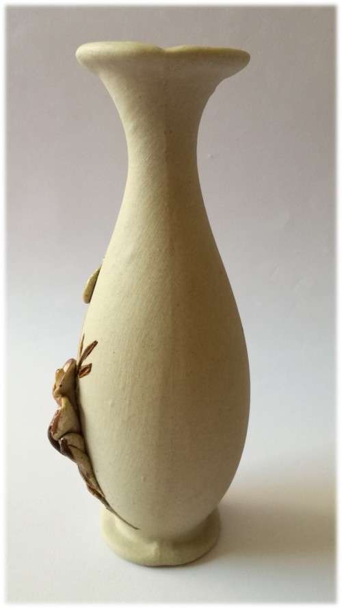 Hand Made Embossed Flower Vase