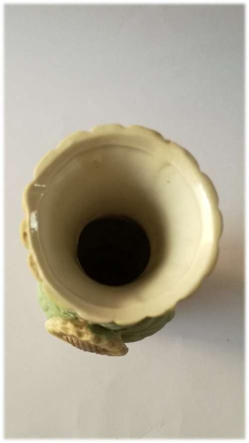 `Jersey Style` Yellow Short Vase - a