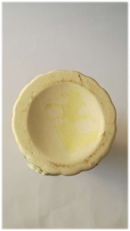 `Jersey Style` Yellow Short Vase - a