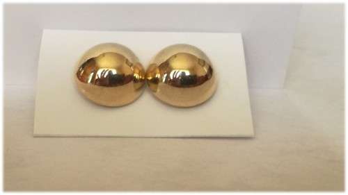 Gold Tone Button