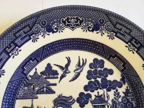 `Clearance Sale` - Willow Plate -  Churchill of England