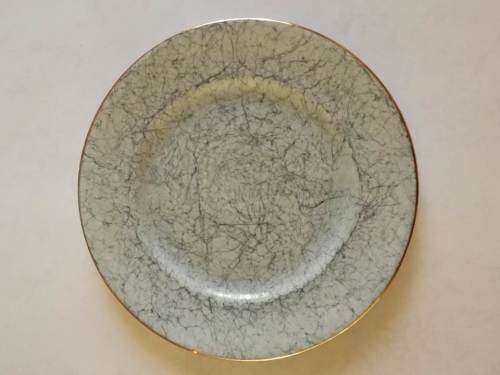 1950`s Royal Albert Bone China `Gossamer` Side Plate -  Grey