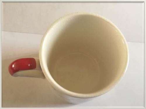 1950-1960`s  - 4 x Demitasse Cups and Saucer Duo -  Vintage `Red Regatta` -  Palissy -  Staffordshir