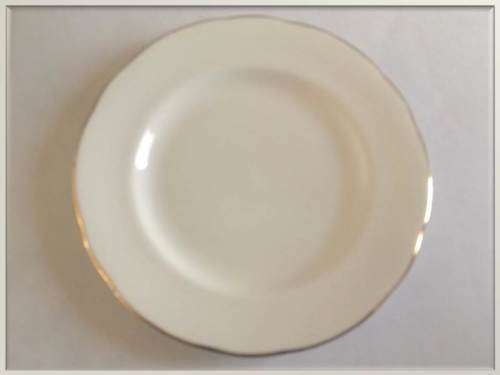 `Clearance Sale` - Duchess Bone China -  England -  With Gilt Trim -  Small Plate
