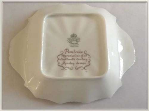 `Clearance Sale` - Aynsley  Bone China `Pembroke` Design Reproduction Bowl