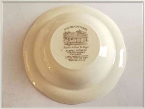 1950`s - Alfred Meakin Staffordshire - Izaak Walton`s Cottage -  Bowl