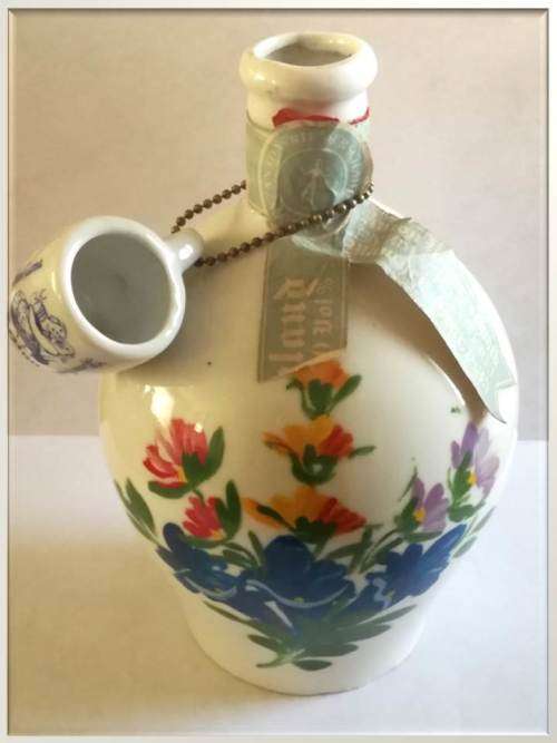 `Clearance Sale` - German Anton Riemeschmid Enzian Brennerei - Munich - Ceramic Jug and small cup