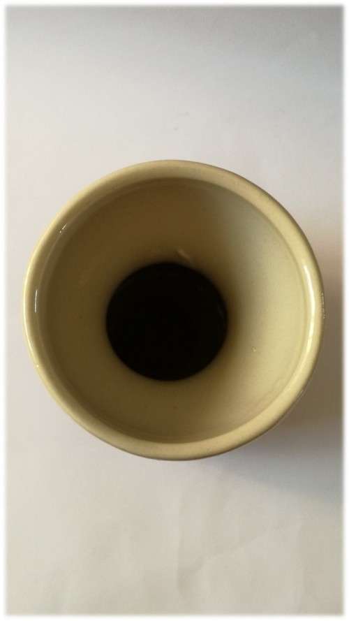 `Clearance Sale` - Brown and Blue Dutch Windmill and Ship Theme Vase -  House 4 Window