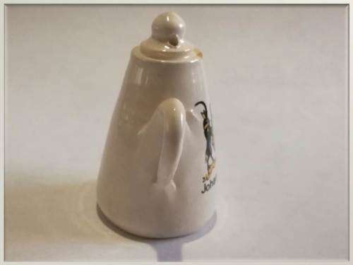 Miniature Vintage Pottery `Johannesburg`  Coffee Pot