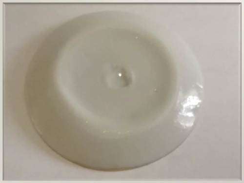 Miniature Porcelain Gilt Rim `Margate` Plate