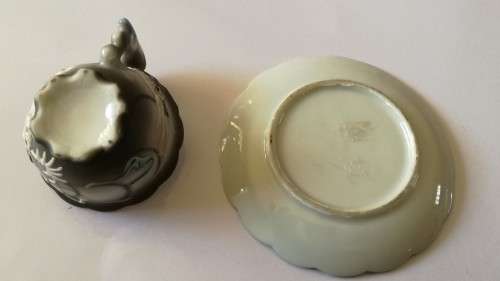 1900 - 1925`s Small Chinese dragon cup and saucer