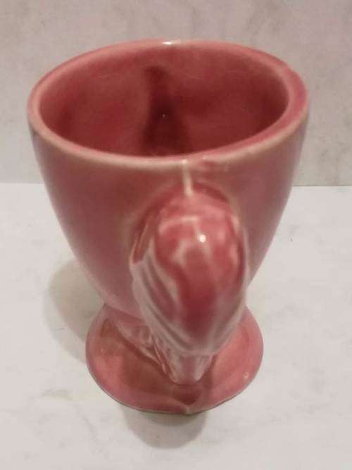 Vintage Royal Art Potteries Longton `C`  -   Pink Rabbit Egg  Holder