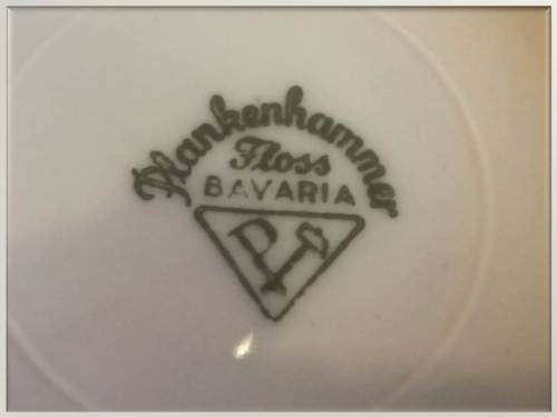 Plankenhammer Floss Bavaria Gilt Ashtray