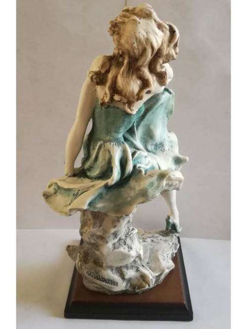 J Dayana -  Khordani Art - Blue Dress Porcelain Lady