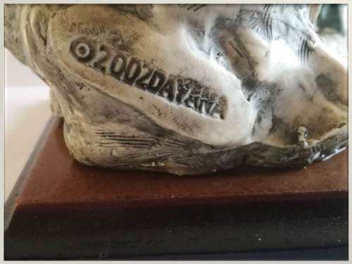 J Dayana -  Khordani Art - Blue Dress Porcelain Lady