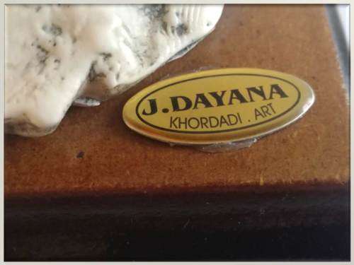 J Dayana -  Khordani Art - Blue Dress Porcelain Lady