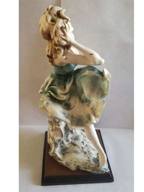 J Dayana -  Khordani Art - Blue Dress Porcelain Lady