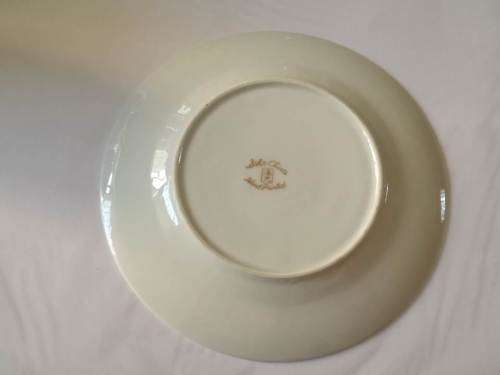 Soko China  - Hand Painted -  Lake Scene -  Side Plate