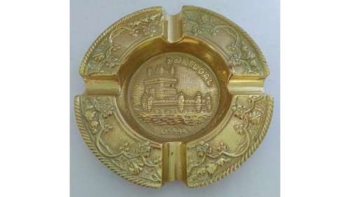 Brass Ashtray -  Portugal -  Lisboa