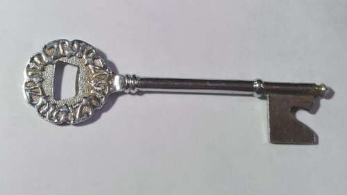 Large 21st Key -   Steel