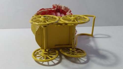 Miniature Doll in Pram